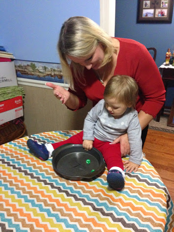 She is trying to bring Gigi some Double or Nothing luck!